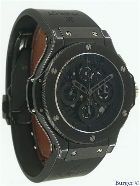 hublot aero bang all black|big bang aerobang clasp.